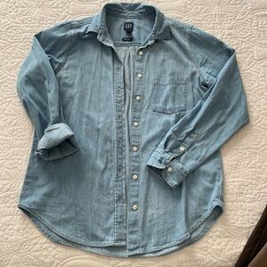 GAP Light Blue Denim Shirt